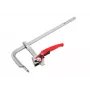 AWTOOLS Ratcheting F-Clamp 120 x 500 mm (22 x 10.6 mm Bar) Heavy-Duty Quick-Release Woodworking Clamp