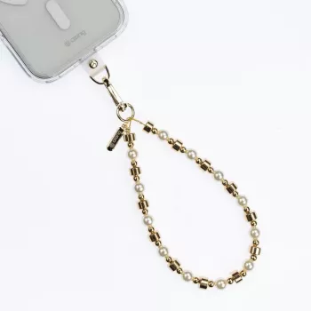 Crong Phone Charm - Lanyard Strap for Phone (Modern Pearls)