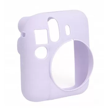 LOVEINSTANT Silicone Protective Case for Fujifilm Instax Mini 12 – Purple