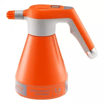 KWAZAR ACCU 1.4L Battery-Powered Garden Sprayer – Rechargeable, Adjustable Brass Nozzle, 2.5 bar, Ergonomic