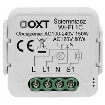 OXT T225 Mini Smart Wi-Fi Dimmer Module 1-Channel Tuya