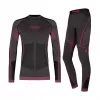 Girls' Thermoactive Underwear Set Alpinus Tactical Mora Graphite-Pink 120-136