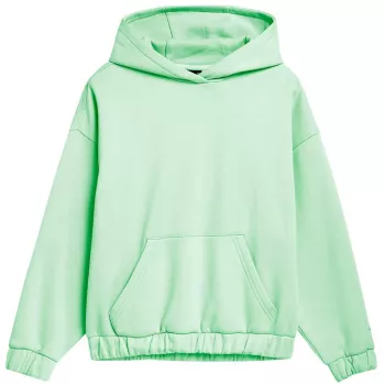 Women's Light Green Sweatshirt 4FSS23TSWSF255 Size L