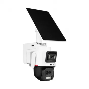 BCS-L-SIP1336FCL5-Ai-4G(SET) 3MP 4G LTE Bullet IP Camera with AI Human/Vehicle Detection, Two-Way Audio, 30m IR & White Light, IP67, MicroSD up to 256GB