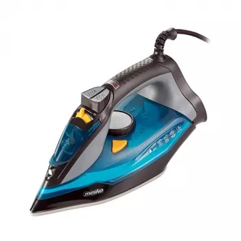 Mesko MS 5041 Steam Iron 3000 W Ceramic Soleplate 350 ml Black with Blue Accents