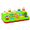 LEAN TOYS Pop Up Animals Educational Activity Panel with Sounds for Toddlers 12+ Months