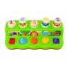LEAN TOYS Pop Up Animals Educational Activity Panel with Sounds for Toddlers 12+ Months