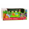 LEAN TOYS Pop Up Animals Educational Activity Panel with Sounds for Toddlers 12+ Months