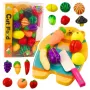 LEAN TOYS Fruit Vegetable Chopping Board Knife Set Educational Accessories For Children