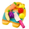 LEAN TOYS Fruit Vegetable Chopping Board Knife Set Educational Accessories For Children
