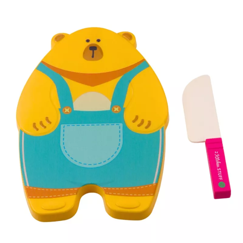 LEAN TOYS Fruit Vegetable Chopping Board Knife Set Educational Accessories For Children