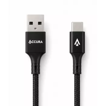 Accura USB 2.0 to USB-C Cable 1.0m Black