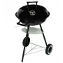 MASTER GRILL MG913 8L Cast Iron Cauldron with Lid and Removable Legs, Matte Black
