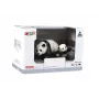LEAN TOYS Set of 2 Panda Figures with a Young Panda Animals of the World Series