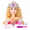 LEAN TOYS Beauty Fashion Styling Head Doll with Accessories, Blonde Hair, 25 cm, for Kids 3+