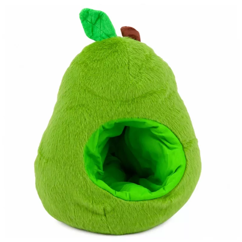 LEAN TOYS Green Avocado with Capybara 2 in 1 Reversible Plush Toy 35 cm