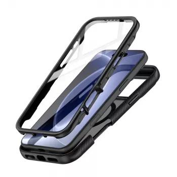 Tech-Protect Defense MagSafe Case for iPhone 17 Pro / 18 Pro Matte Black