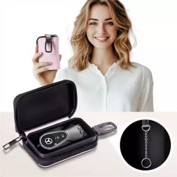 Tech-Protect KLR300 Faraday Pouch Keyless RFID Signal Blocker Case Pink