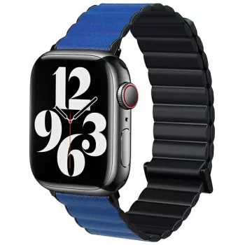 Beline Magnetic Pro Apple Watch Strap 38/40/41mm Black/Blue