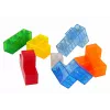 LEAN TOYS Magic Magnetic Cube 7 Elements - Magnetic 3D Puzzle, 7 Pieces, Multi-Color, Educational Toy for Ages 6+