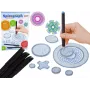 LEAN TOYS Spirograph Educational Kit – Geometric Drawing Set for Kids 6+