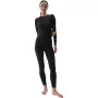 Women's Thermoactive T-Shirt 4F F176 Deep Black Allover Size M/L
