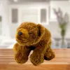 LEAN TOYS Plush Toy Brown Bear Cuddly Toy 28cm