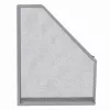 LEAN Metal Office Organizer Stand for Documents and Folders, Vertical, Silver, A4