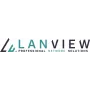 LANVIEW 1U 19 inch Screw Type Vented Blanking Panel White