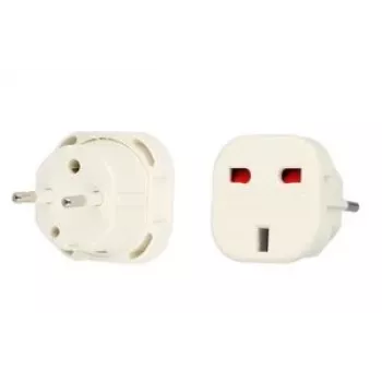 iLike UK/EU Charger Adapter White - Compact 10.5W USB Wall Charger, EU Plug, 2.1A, Overload Protection