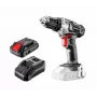 Graphite 58G000-SET1 18V Cordless Drill Driver Kit with 2x 2.0Ah Batteries, 35 Nm, Keyless Chuck, LED Light, Black/Red