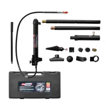 AWTOOLS Hydraulic Spreader 10 Ton with Manual Pump and Extension Tubes