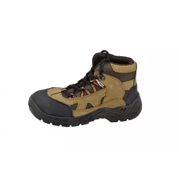 AWTOOLS Merano S3 High Safety Boots Size 47 Black with Steel Toe Cap and Anti-Puncture Midsole
