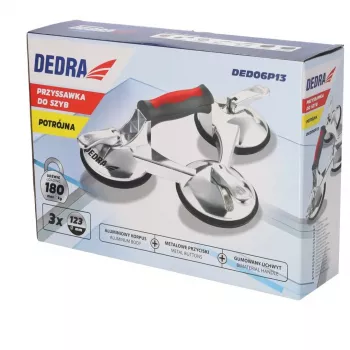 DEDRA DED06P13 Suction Lifter 40 kg Single Cup 118 mm