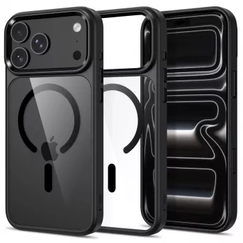 Tech-Protect Magmat MagSafe Clear Case for iPhone 17 Pro Max / 18 Pro Max - Black