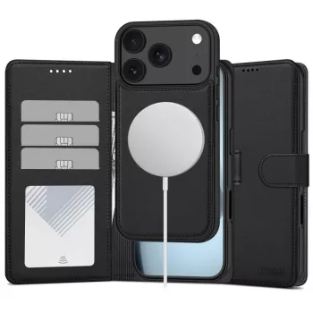 Tech-Protect MagSafe Wallet for iPhone 17 Pro / 18 Pro, Matte Black