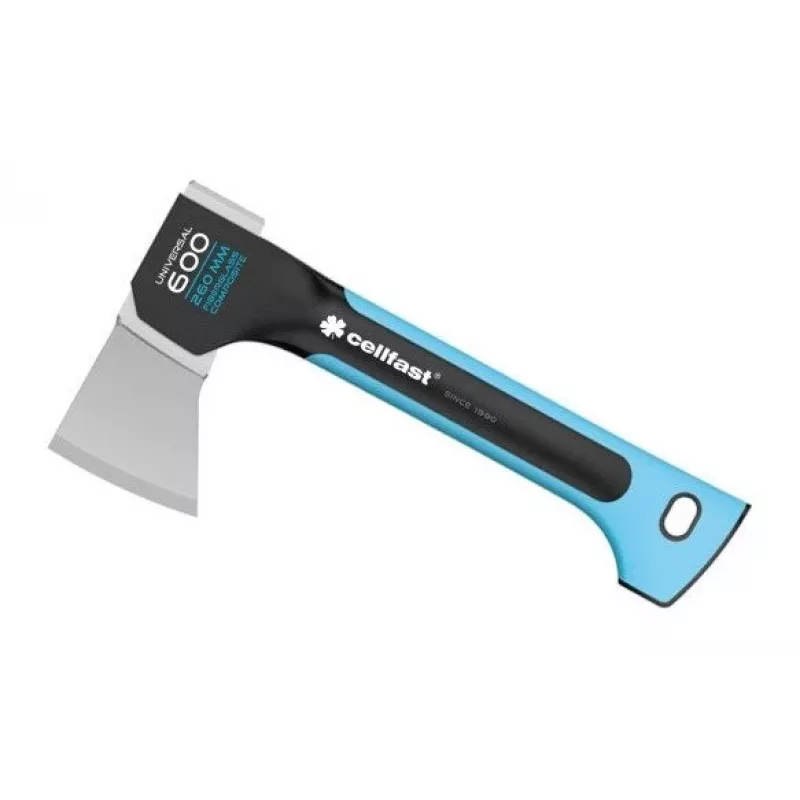 CELLFAST U600 ERGO Universal Axe 600g Fiberglass Handle with Blade Protector