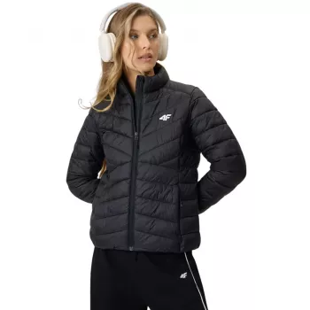 4F Women's Softshell Jacket F0855 Deep Black Size L
