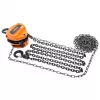NEO TOOLS 1 Ton 3 m Manual Chain Hoist Block with 6 mm Load Chain and Double Pawl Brake
