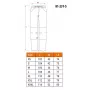 NEO Tools 81-231-S Protective Work Pants, Size S, Grey/Black, 65% Polyester 35% Cotton, 267 g/m², EN ISO 13688:2013