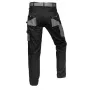NEO Tools 81-238-XXXL Protective Trousers, Grey/Black/Orange, Stretch Fabric, 9 Pockets, EN ISO 13688