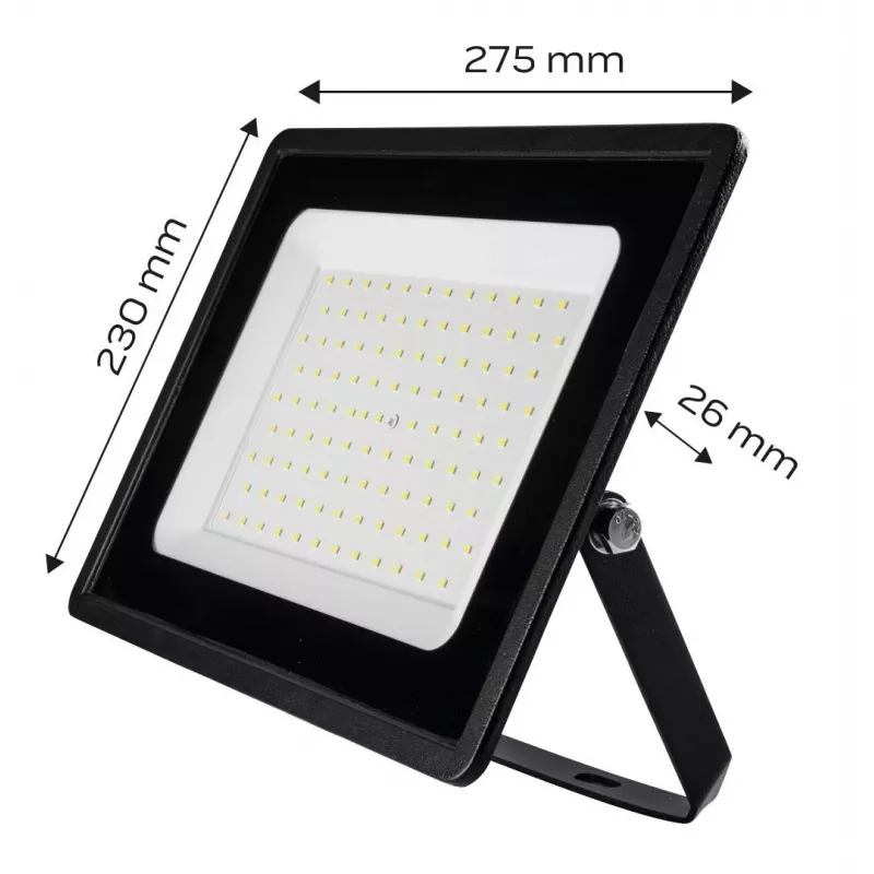 NEO TOOLS 99-054 20W COB LED Rechargeable Spotlight with Power Bank, 1800lm, IP54, 6500K