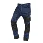 NEO TOOLS 81-360-1-XXXL Men's Denim Work Trousers with Oxford Reinforcements, Navy Blue, Size XXXL