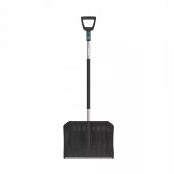 CELLFAST C.ERGO Snow Shovel 40-011 – Ergonomic Aluminium Shaft, 49 cm Wide Polypropylene Blade with Metal Edge, Frost-Resistant