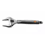 Neo Tools 250 mm Adjustable Wrench, 0-50 mm Jaw Capacity, Chrome Vanadium Steel, Phosphate Coated, DIN 3117