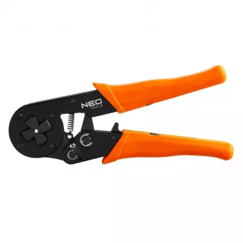 NEO TOOLS TOP-01-536 Ratchet Crimping Pliers for Insulated Terminals 0.5-6 mm² (20-10 AWG), 220 mm