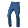 NEO TOOLS Mix&Match 4-Way Stretch Work Trousers Navy-Green Size L