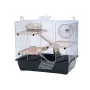 INZ INTER-ZOO Pinky 3 Zinc Black Rodent Cage 500x330x455 mm