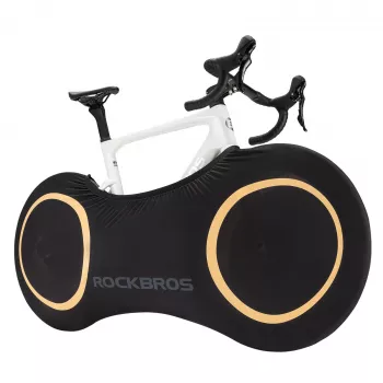 Rockbros D95 Elastic Bicycle Cover for 26-29 inch Bikes, 700C, Black