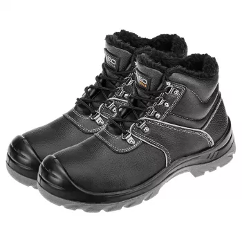 NEO TOOLS 82-168-41 Work Ankle Boots Insulated S3 SRC, Steel Toe Cap and Penetration-Resistant Insert, Size 41
